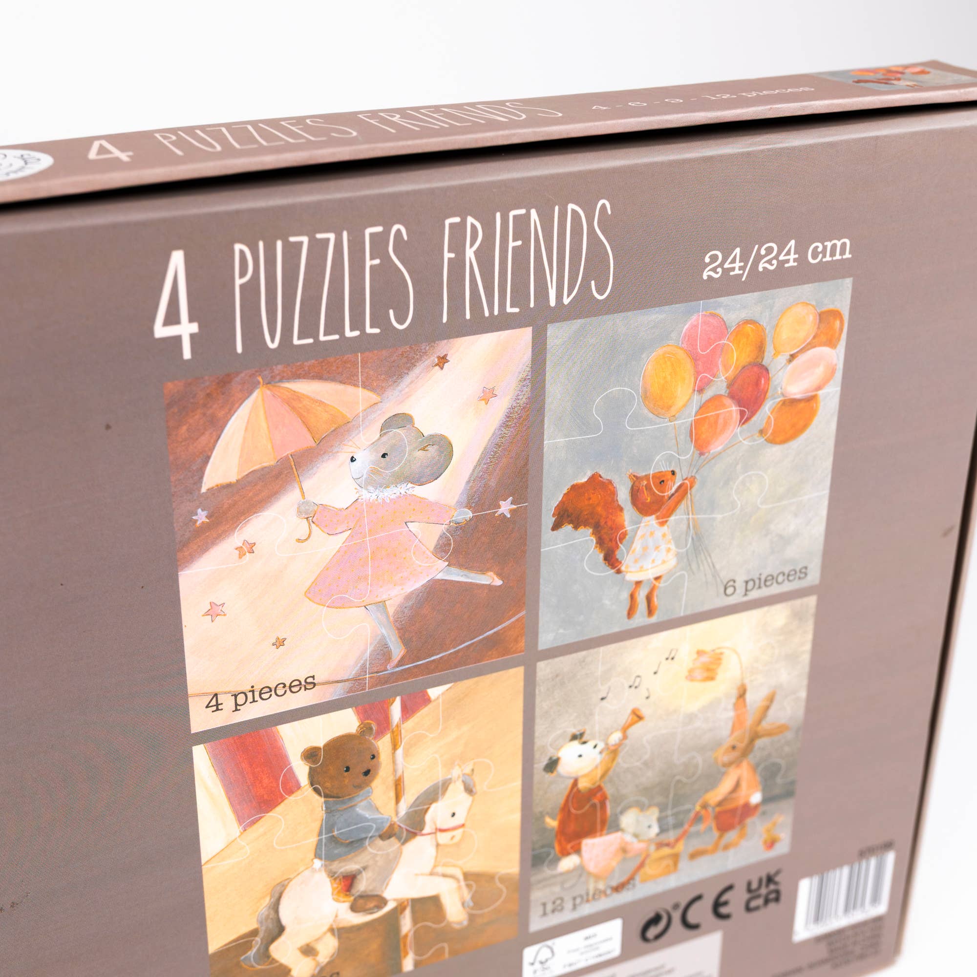 4 Puzzles Friends Egmont