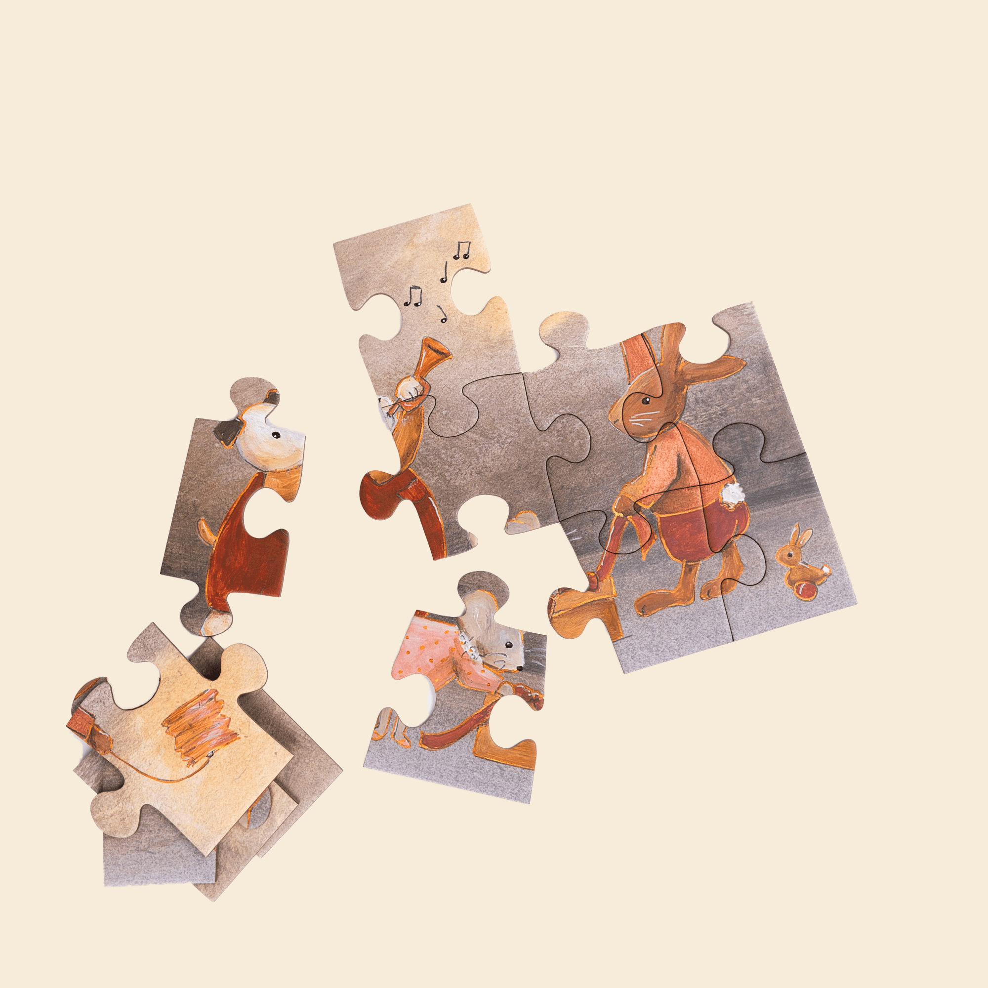 4 Puzzles Friends Egmont