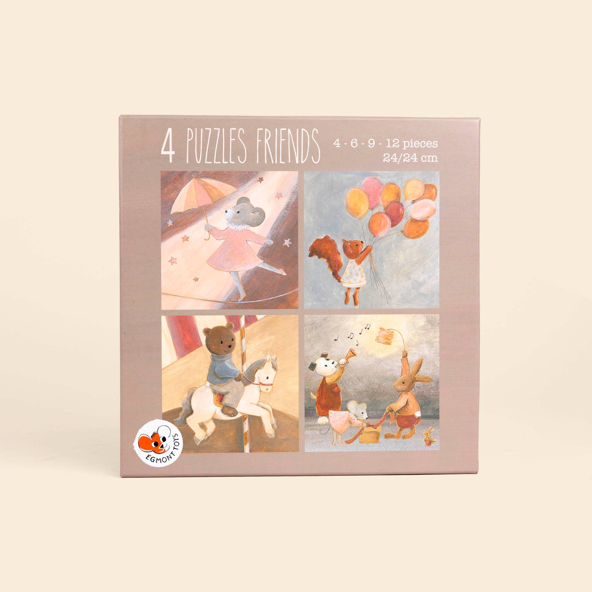 4 Puzzles Friends Egmont