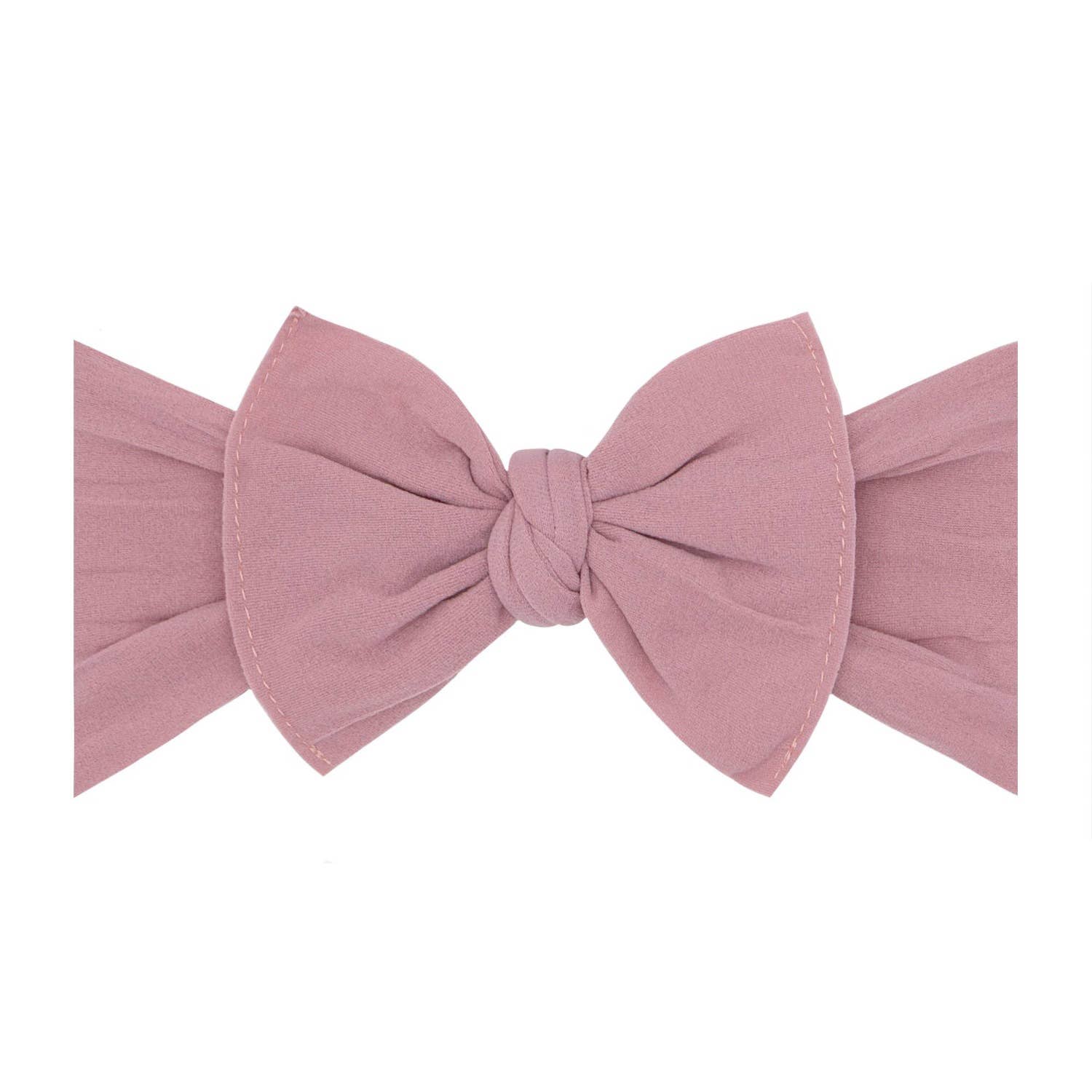 Baby Bling® The Original Knot soft nylon headband: White hair bowsBaby Bling BowsTAYLOR + MAX