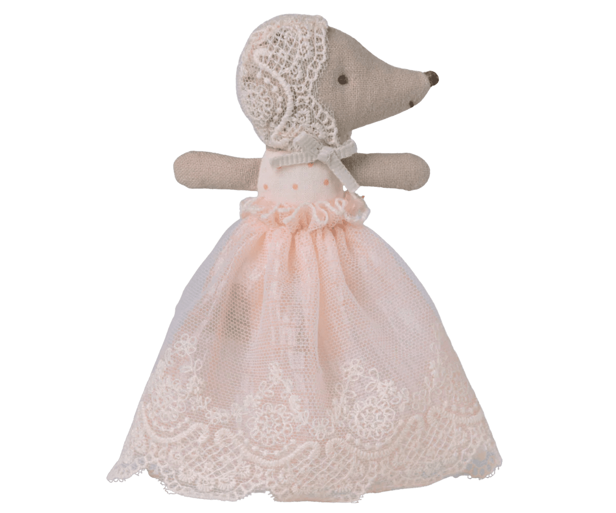 Baby Mouse in Gown | Powder ToysMailegTAYLOR + MAX