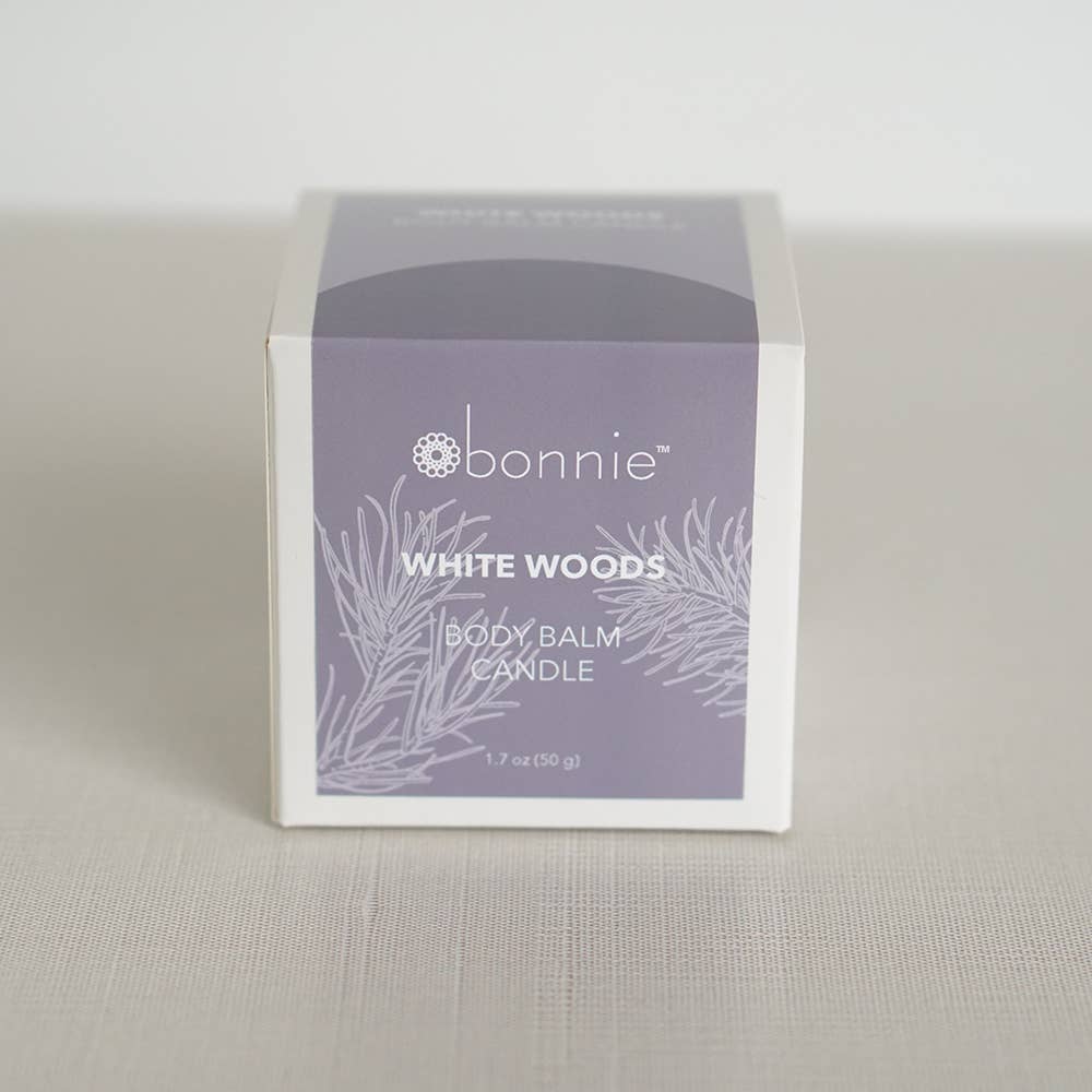 Body Balm Candle / White Woods (60 g) Lotion Candle CandlesBonnie SkincareTAYLOR + MAX