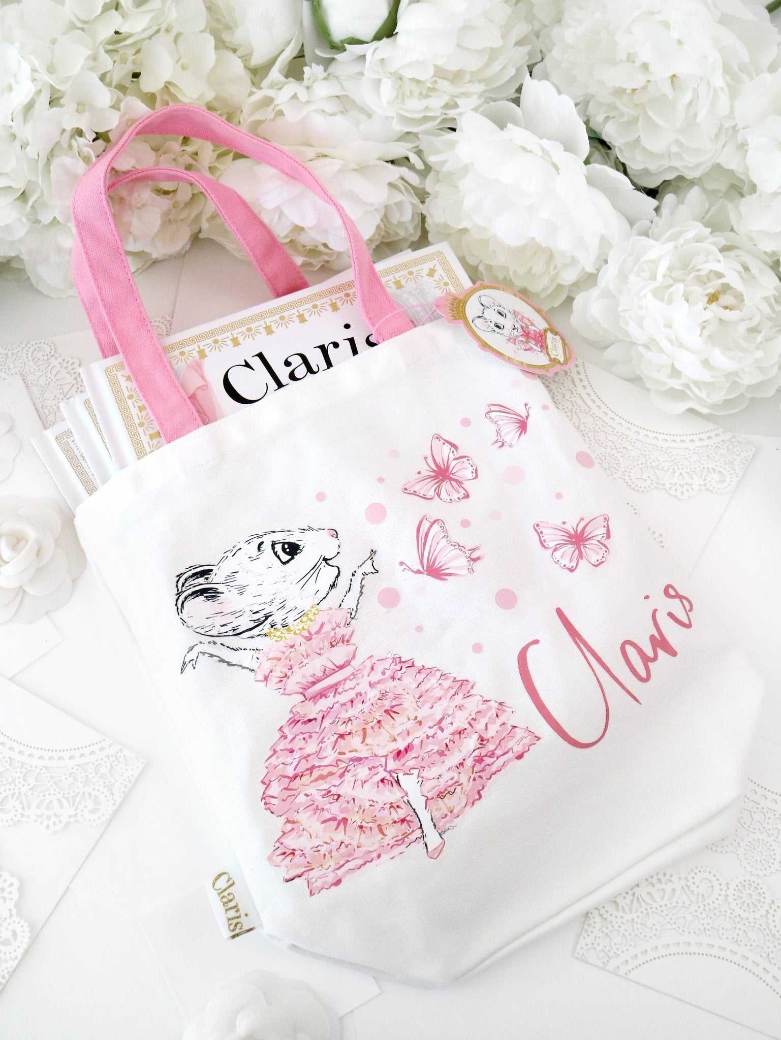 Claris The Mouse - Magnificent Book Bag HandbagClaris the chicest mouseTAYLOR + MAX