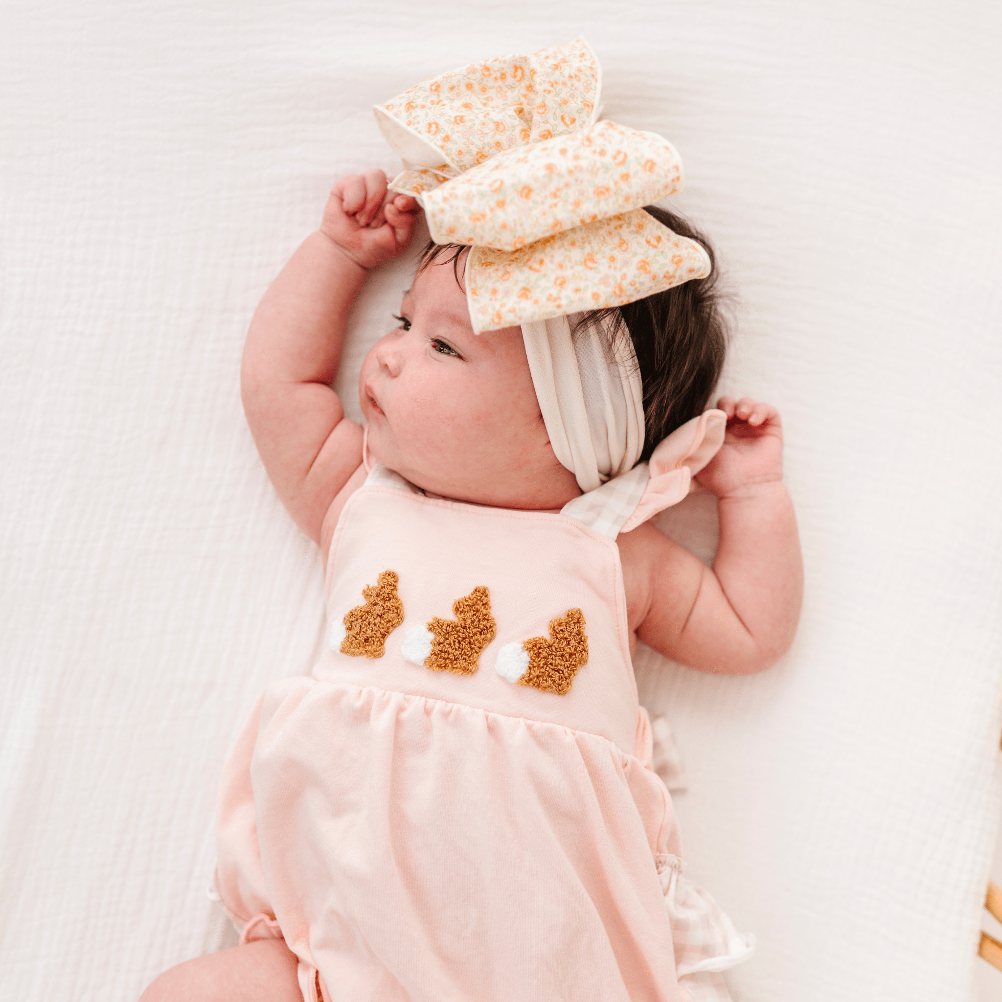Classic Bow | Floral Baby Bling BowsTAYLOR + MAX