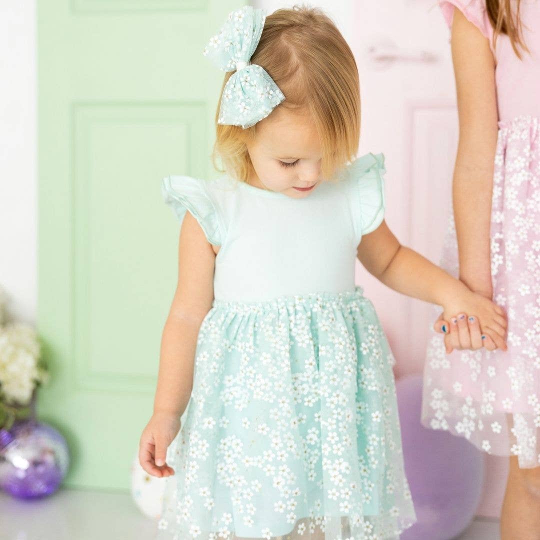 Ditzy Daisy Tutu Dress | Aqua Girl DressSweet WinkTAYLOR + MAX