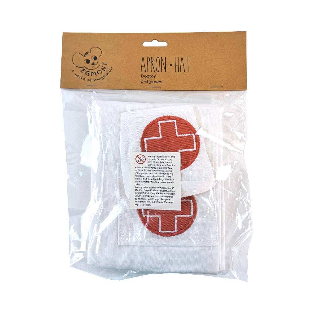 Doctor's Apron and Hat Set Egmont
