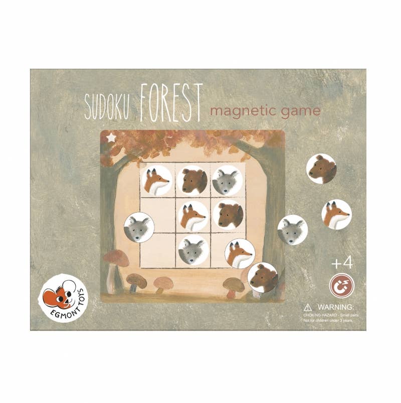 Forest Sudoku Magnetic Game Egmont