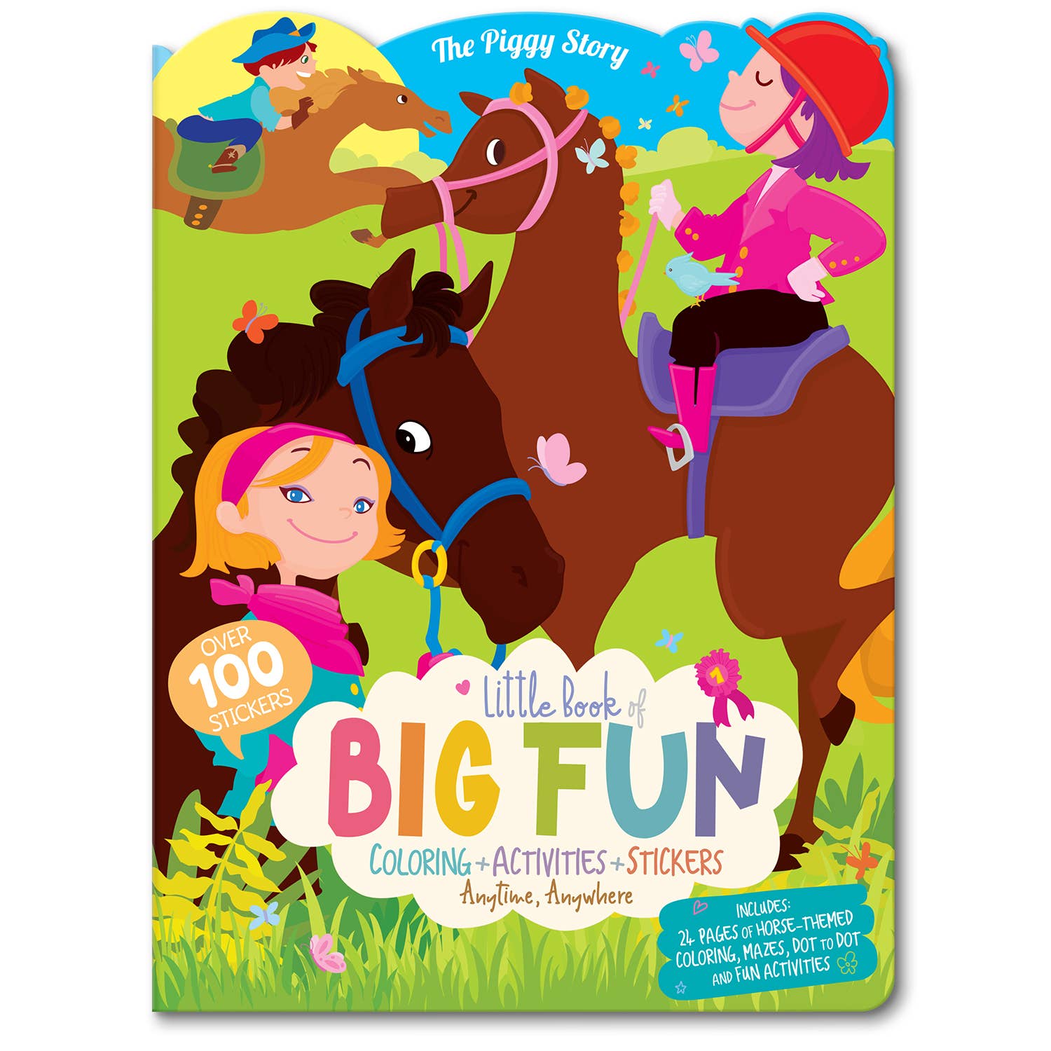 Horse Play Activity & Coloring Gift Pack for Kids Coloring Books & Drawing ToysThe Piggy StoryTAYLOR + MAX