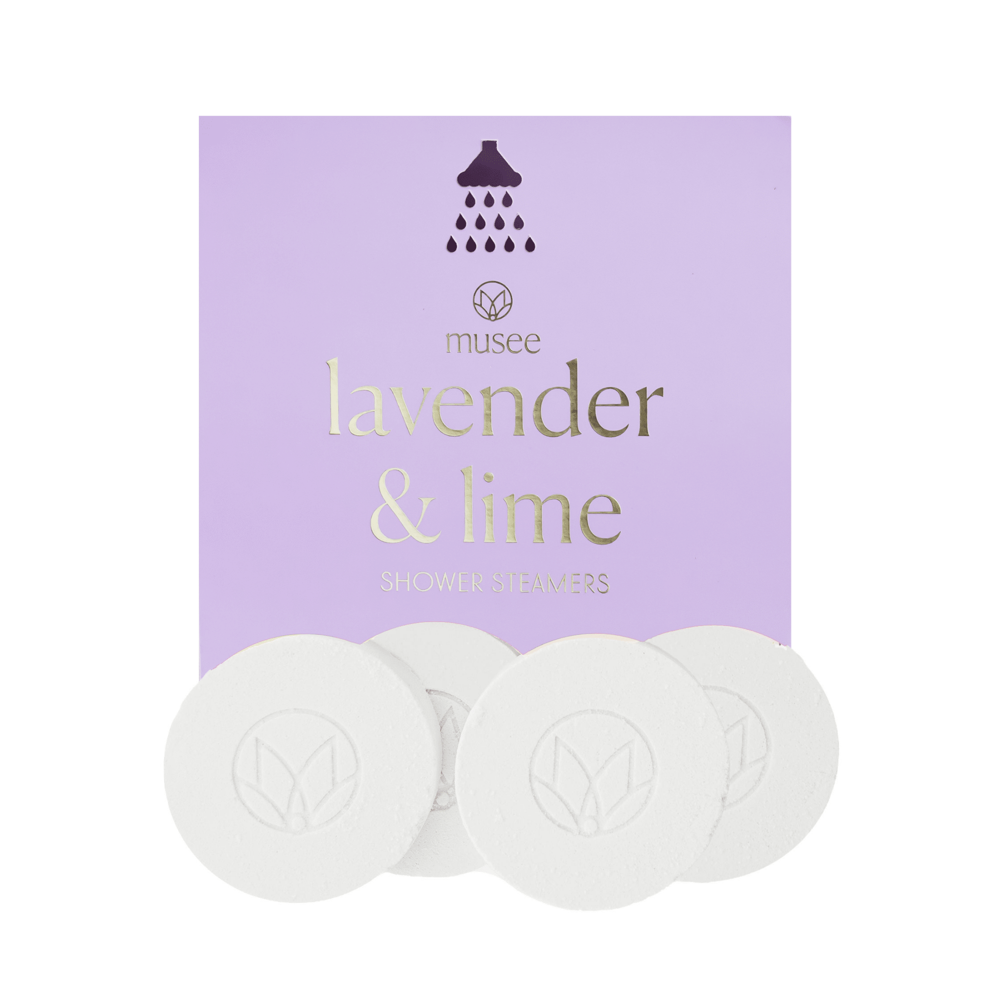 Lavender & Lime Shower Steamers ApothecaryMusee