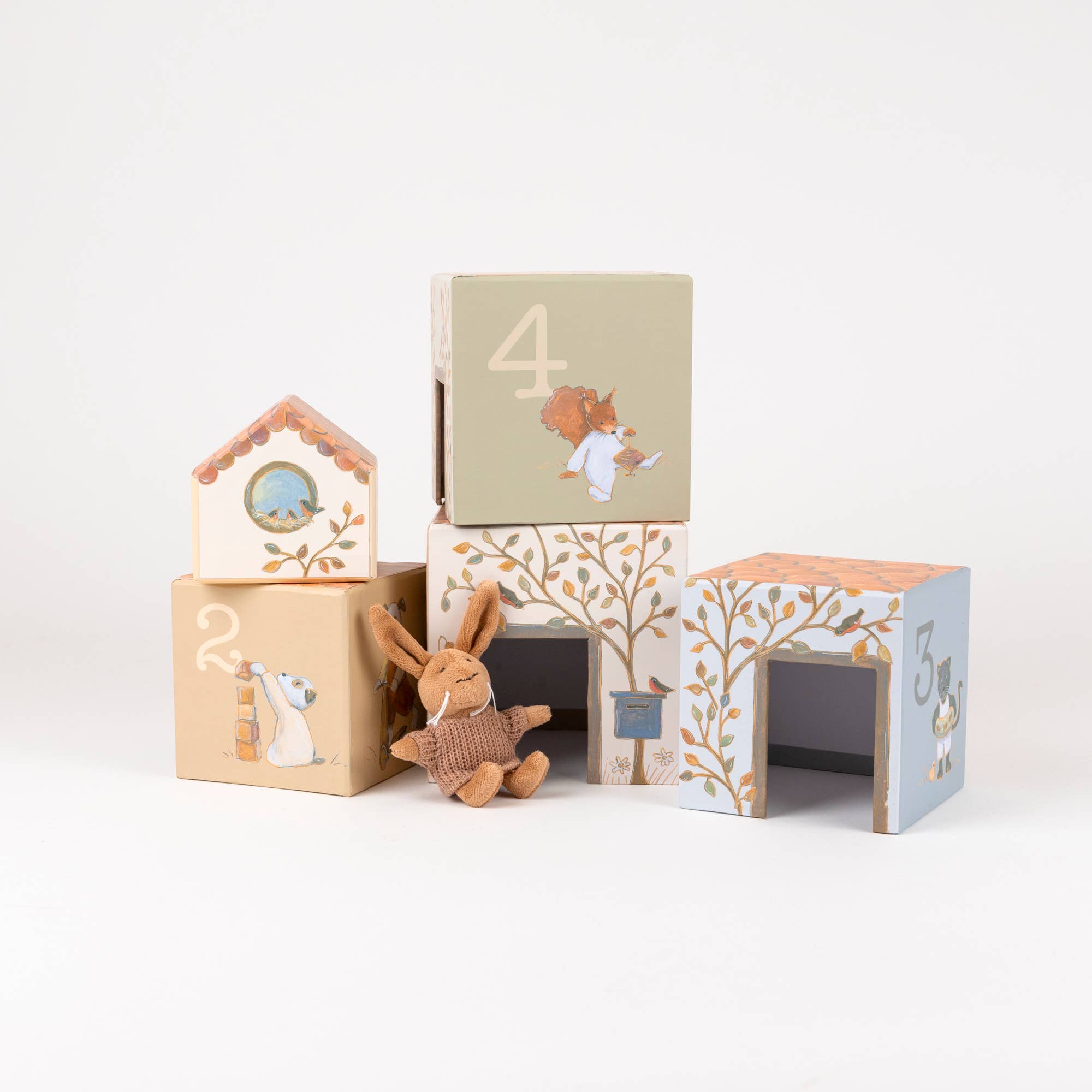 Lenny the Rabbit Cube House Egmont