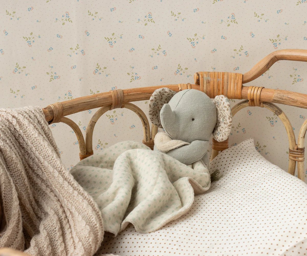 Lullaby Friends, Elephant Mini | Iron Grey Baby Activity ToysMailegTAYLOR + MAX