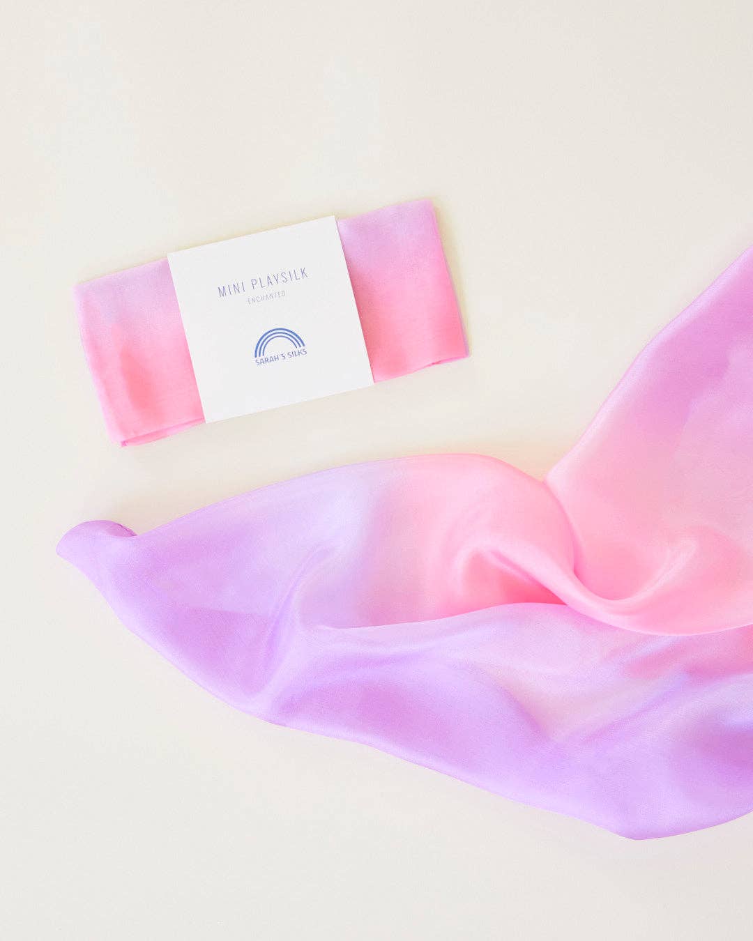 Mini Enchanted Playsilks - 100% Silk Natural, Waldorf Toys: Blossom Activity ToysSarah’s SilksTAYLOR + MAX