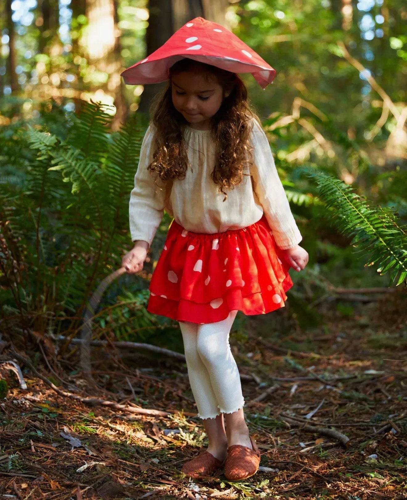 Mulberry Silk Mushroom Tutu + Hat Set Sarah’s SilksTAYLOR + MAX