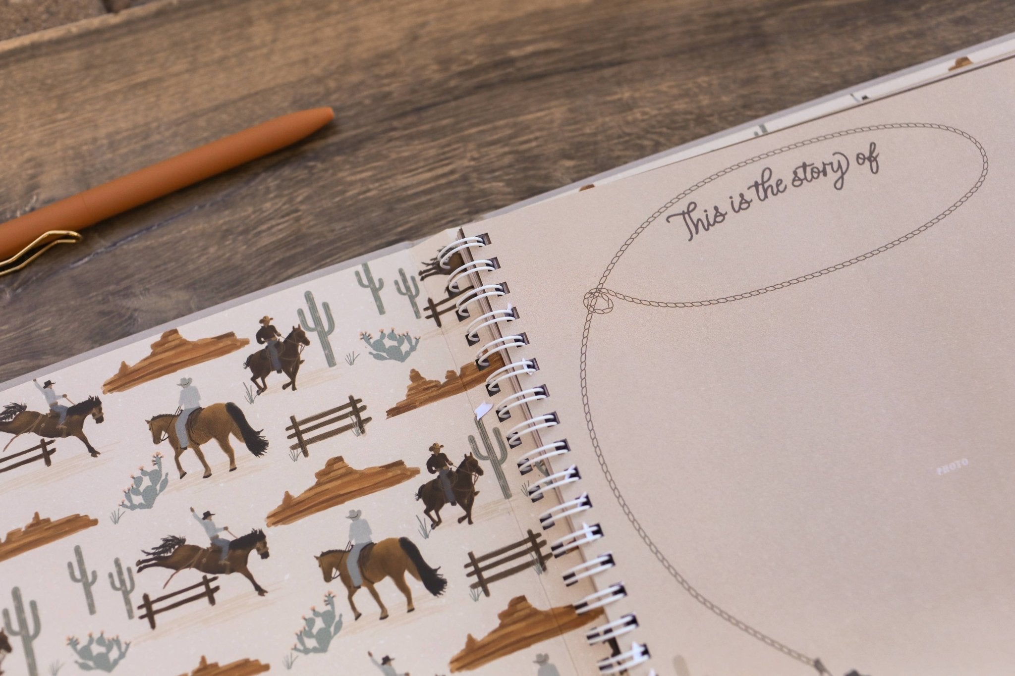 My First Rodeo Memory Book BooksLucy DarlingTAYLOR + MAX
