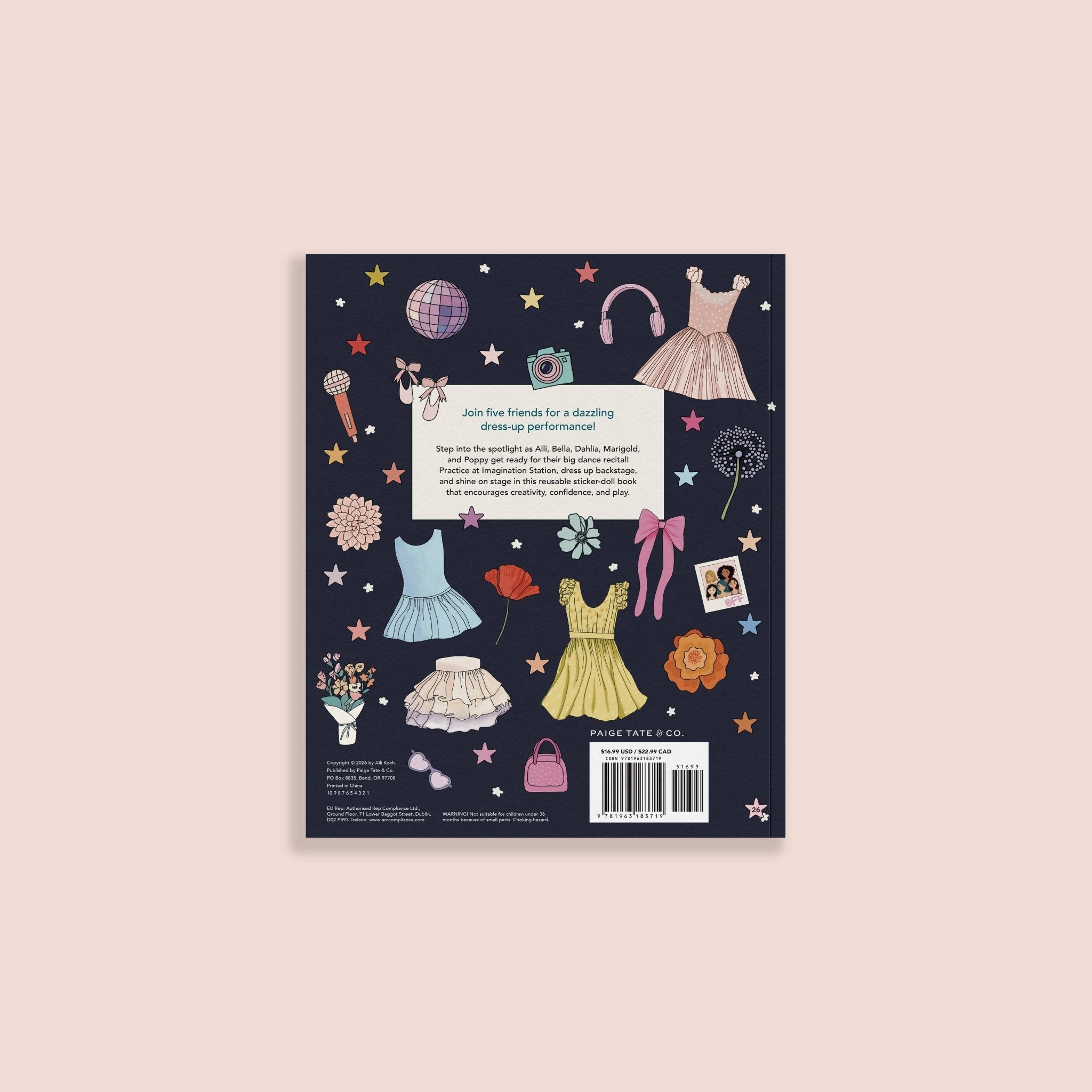 My Sticker Storybook: Dance Recital (500+ Reusable Stickers) Paige Tate & Co.TAYLOR + MAX