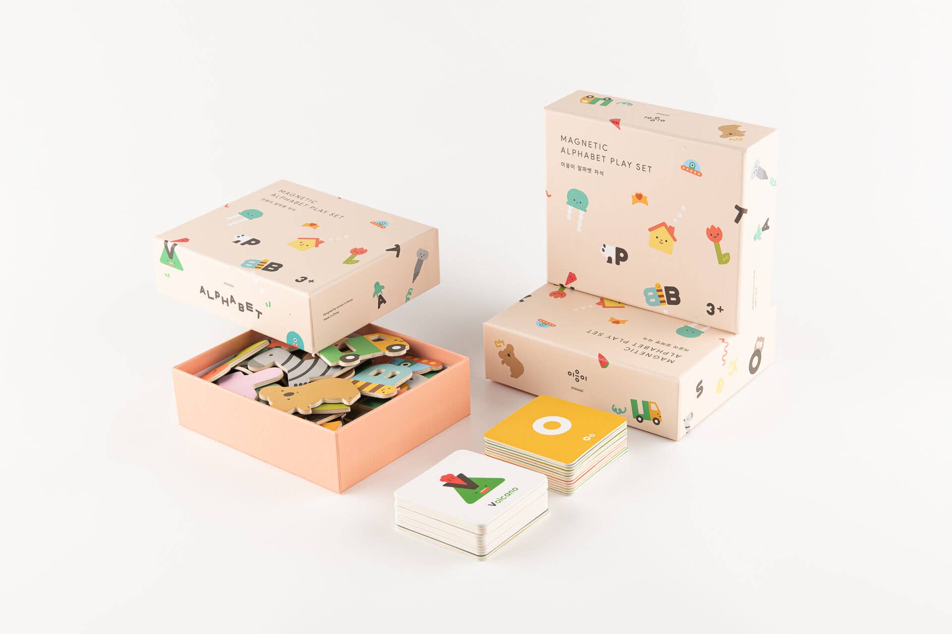 Oioiooi Magnetic Alphabet Play Set Living Refinery