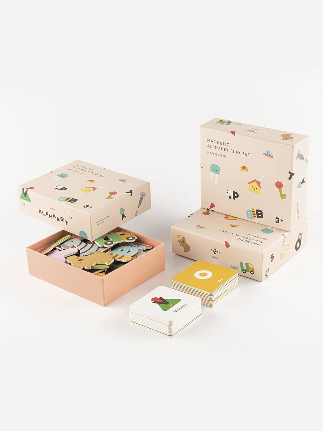 Oioiooi Magnetic Alphabet Play Set Living Refinery