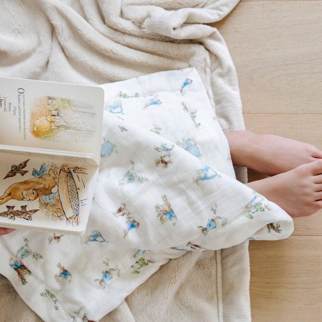 PETER RABBIT™ Bamboo Mini Blanket | Boy BlanketSaranoniTAYLOR + MAX