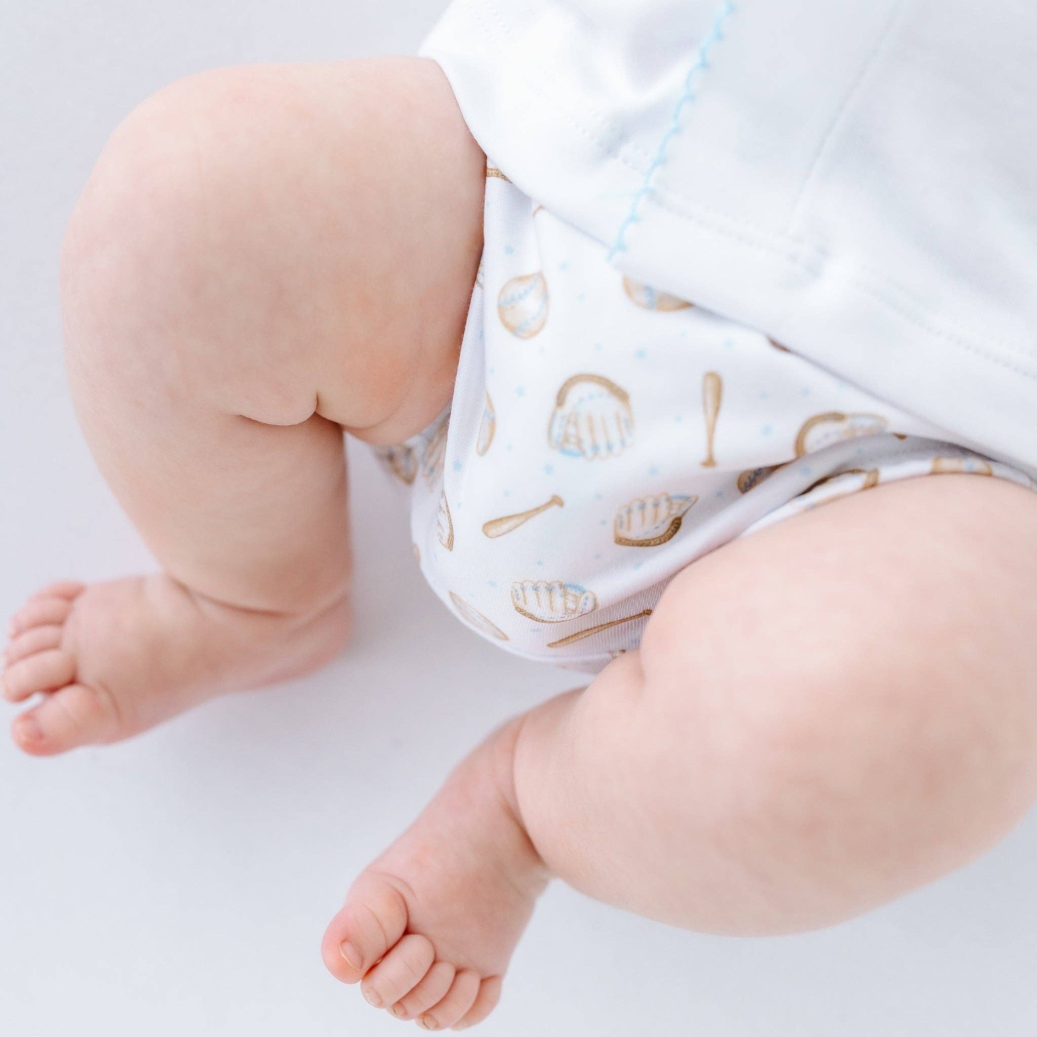 Precious Lil' Sluggers Diaper Cover Set - Light Blue: 3 Months Magnolia BabyTAYLOR + MAX