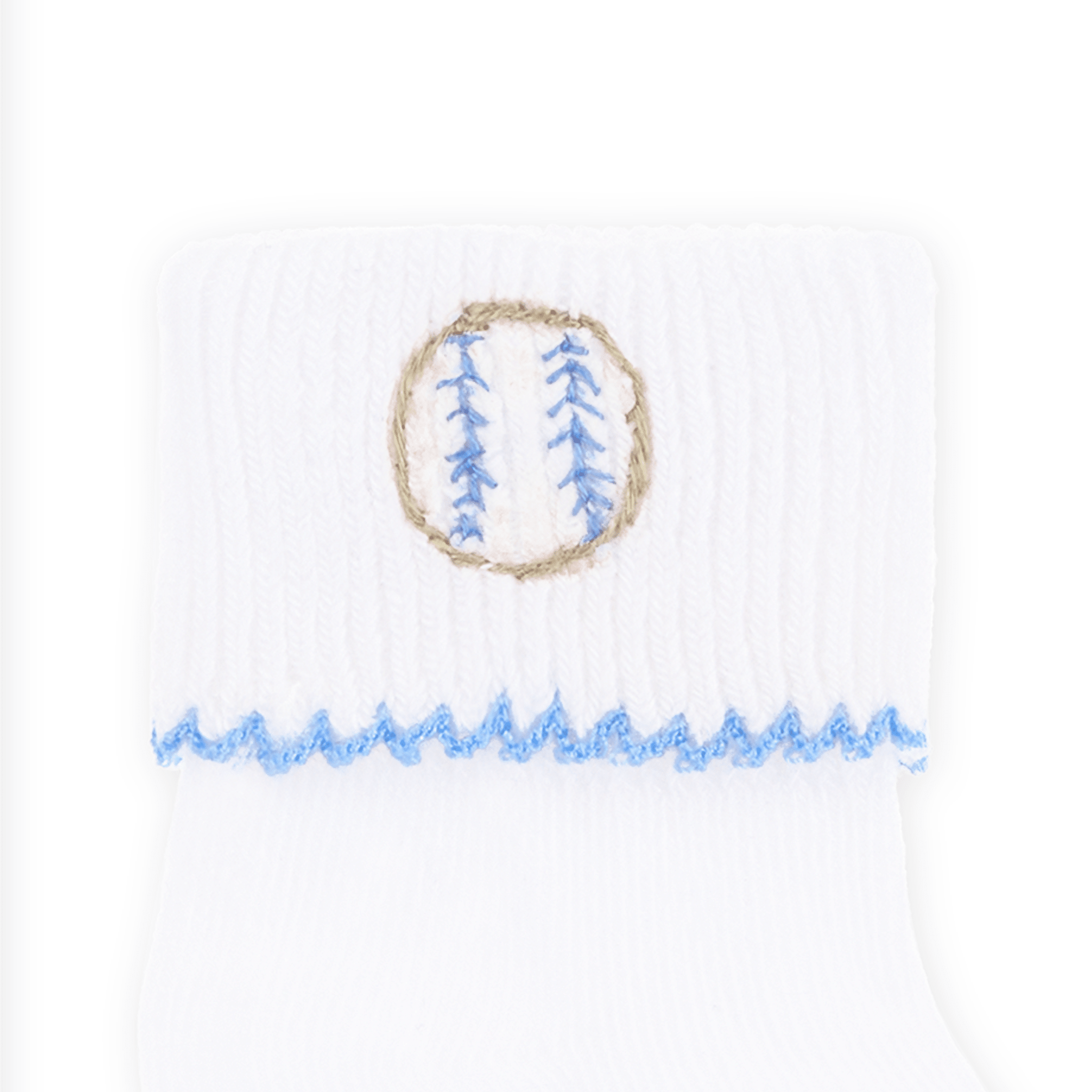 Precious Lil' Sluggers Socks - Light Blue: Newborn Magnolia BabyTAYLOR + MAX