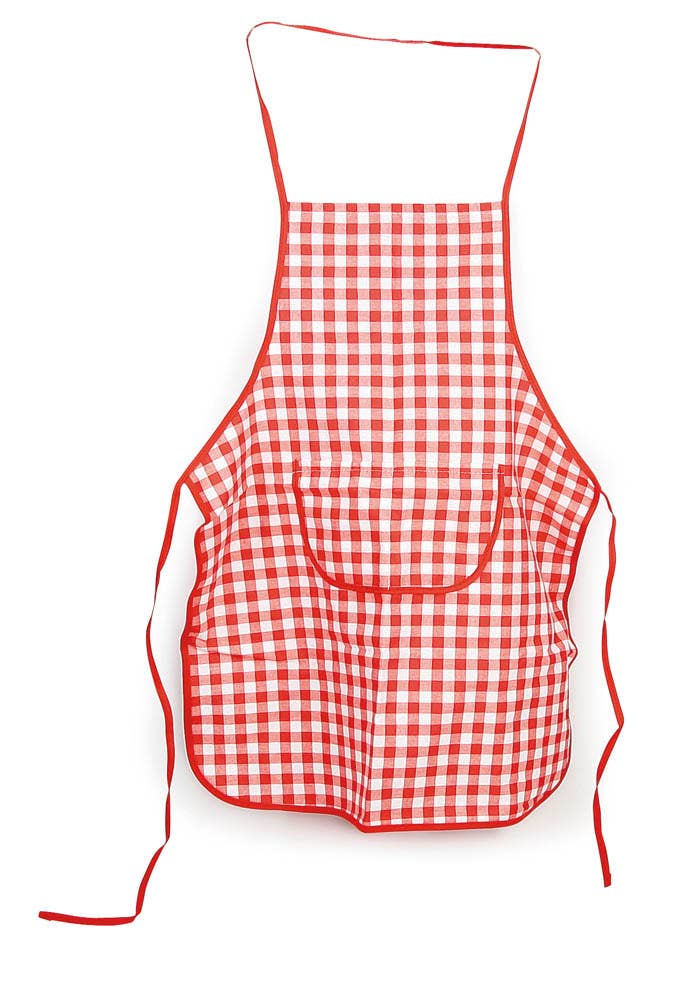 Red Gingham Chef Set (Apron, Hat and Mitt) Egmont