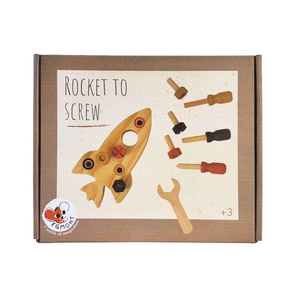 Rocket To Assemble Wooden & Pegged PuzzlesEgmontTAYLOR + MAX
