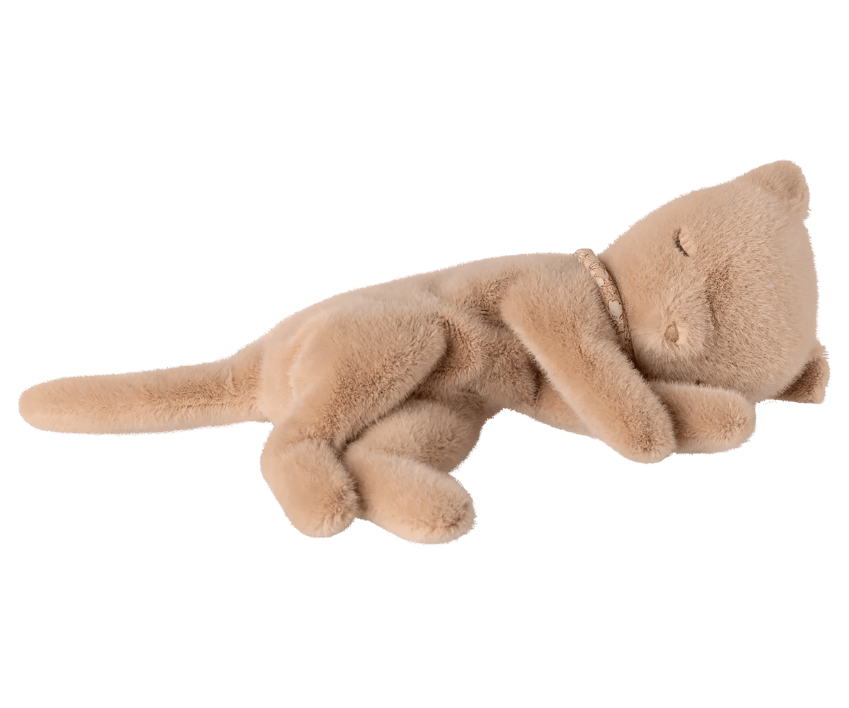 Sleeping Kitten Plush | Cream Small PlushMailegTAYLOR + MAX