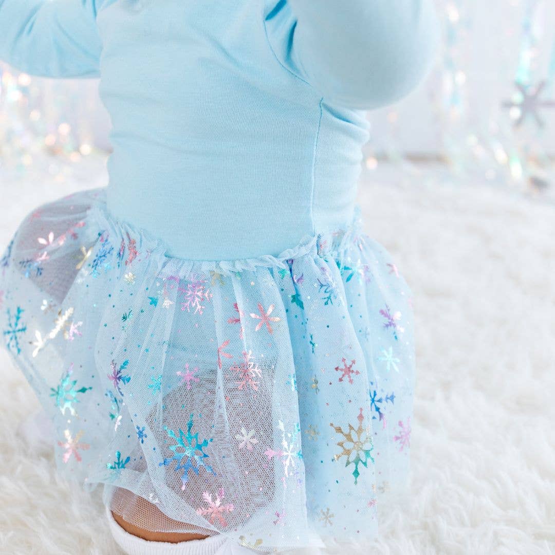 Snow Princess Iridescent Long Sleeve Tutu Bodysuit Baby & Toddler ClothingSweet WinkTAYLOR + MAX