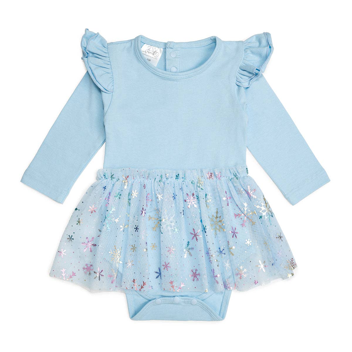 Snow Princess Iridescent Long Sleeve Tutu Bodysuit Baby & Toddler ClothingSweet WinkTAYLOR + MAX