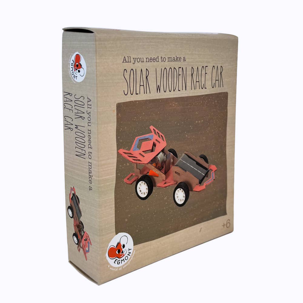 Solar Wooden Race Car Activity ToysEgmontTAYLOR + MAX