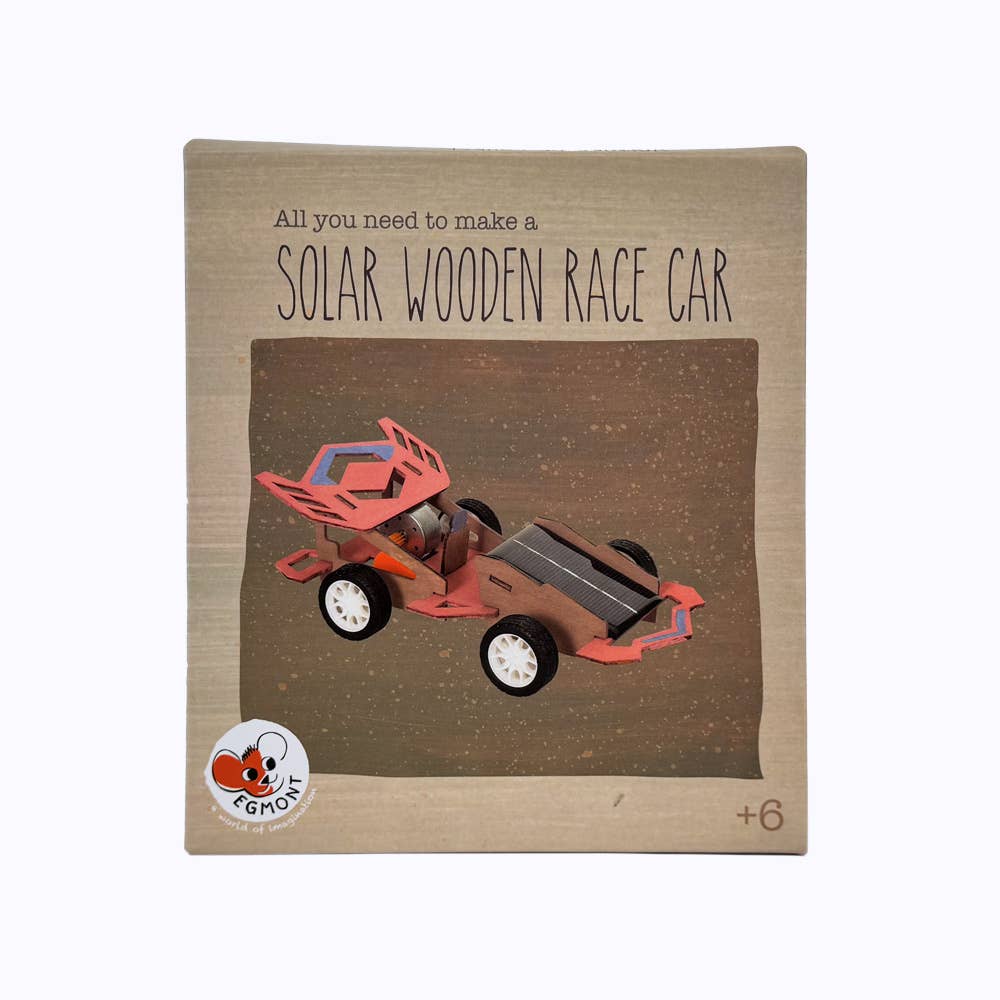 Solar Wooden Race Car Activity ToysEgmontTAYLOR + MAX