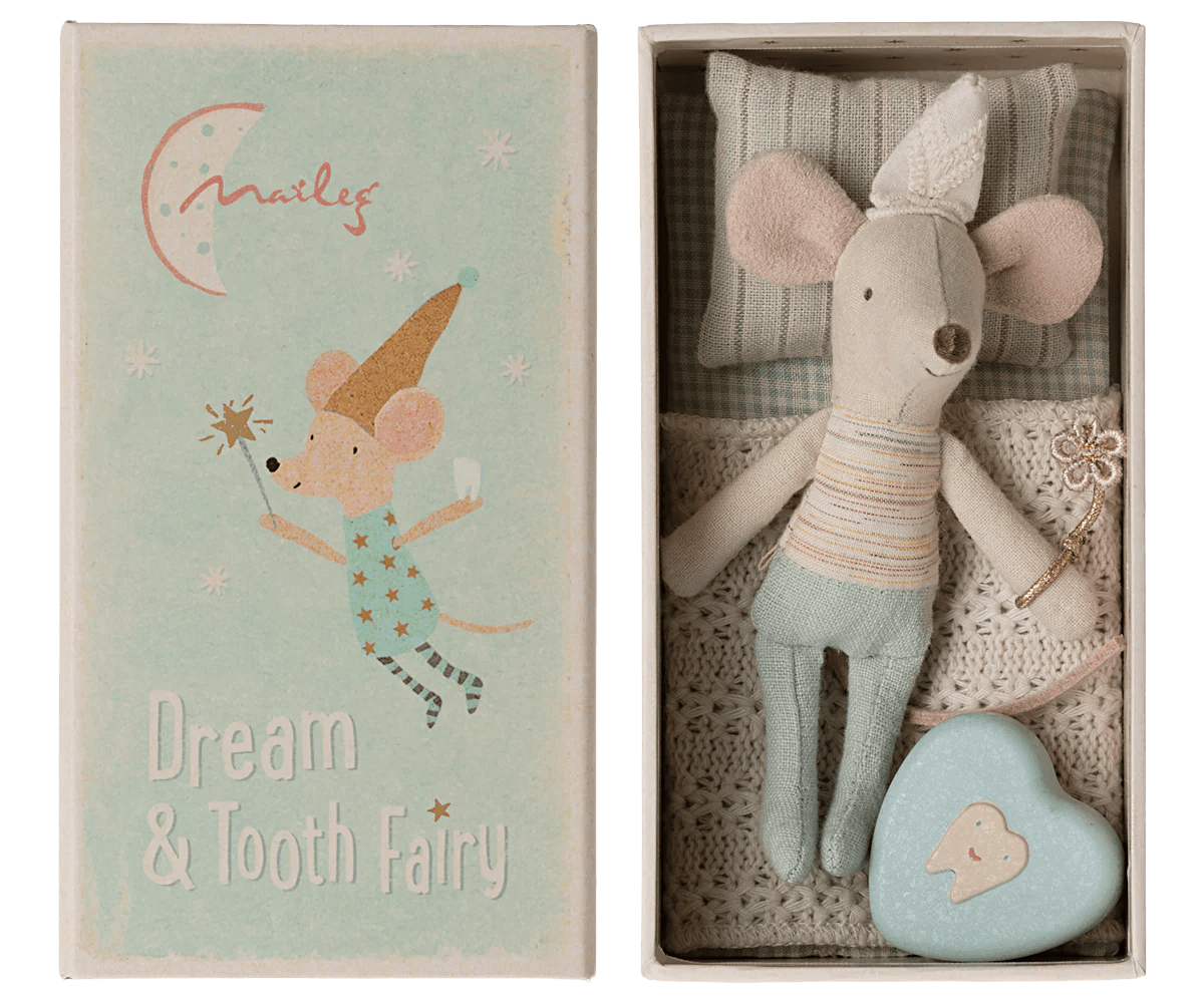 Tooth Fairy Mouse | Little Brother In MatchBox new arrivalMailegTAYLOR + MAX