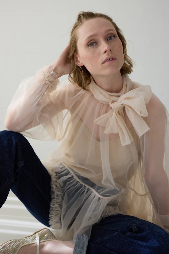 Truda Blouse - Barely Rose - TAYLOR + MAXMarmar Copenhagen