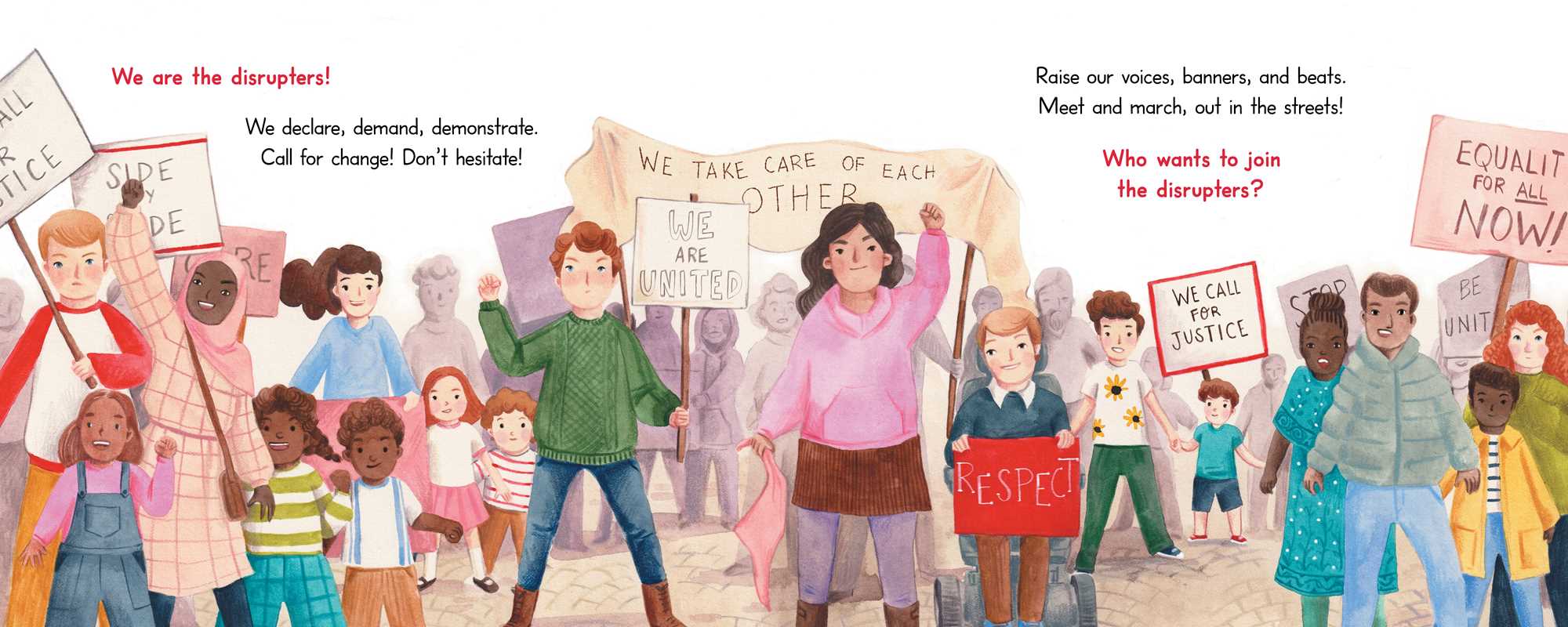 We Are the Builders! by Deepa Iyer: Hardcover; 40 pages / English Simon & SchusterTAYLOR + MAX