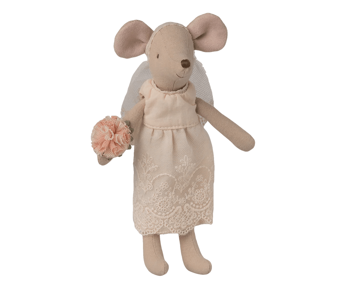 Wedding Dress | Mum Mouse Doll ClothingMaileg