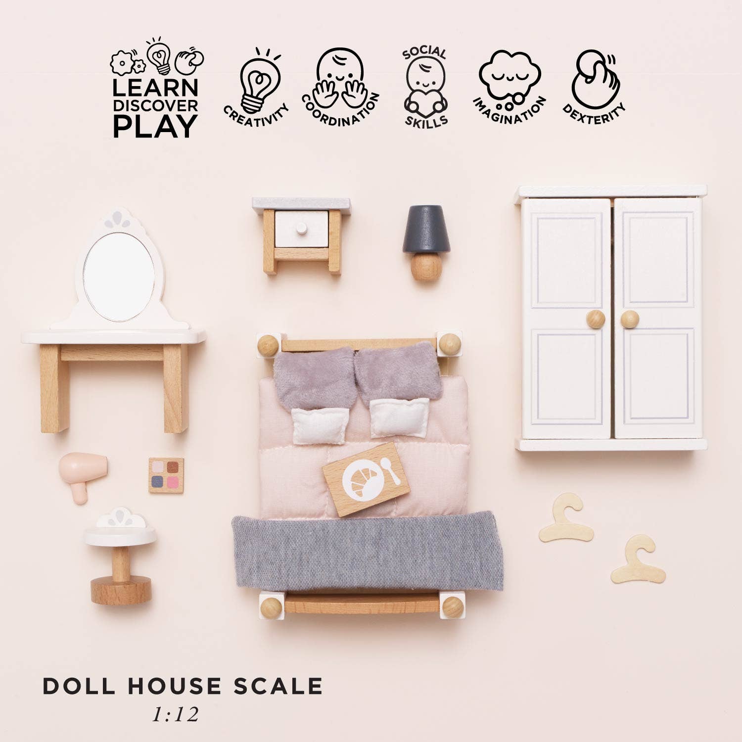 Wooden Dolls House Bedroom Le Toy Van, Inc.TAYLOR + MAX