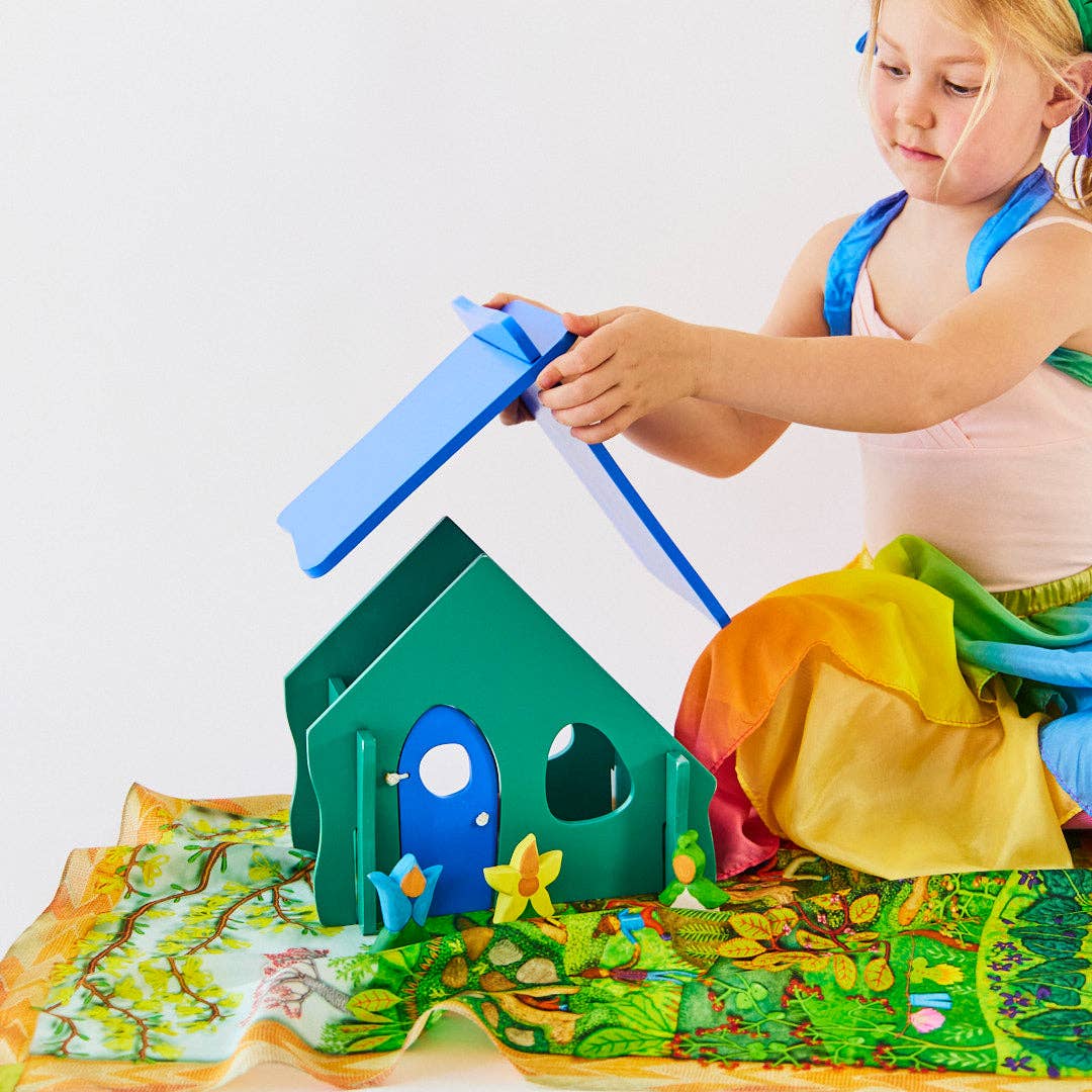 Wooden Fairy Cottage Sarah’s SilksTAYLOR + MAX