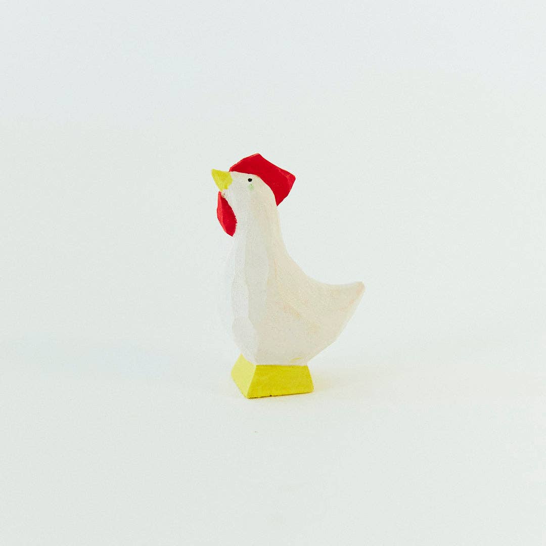 Wooden Painted Chicken Sarah’s SilksTAYLOR + MAX