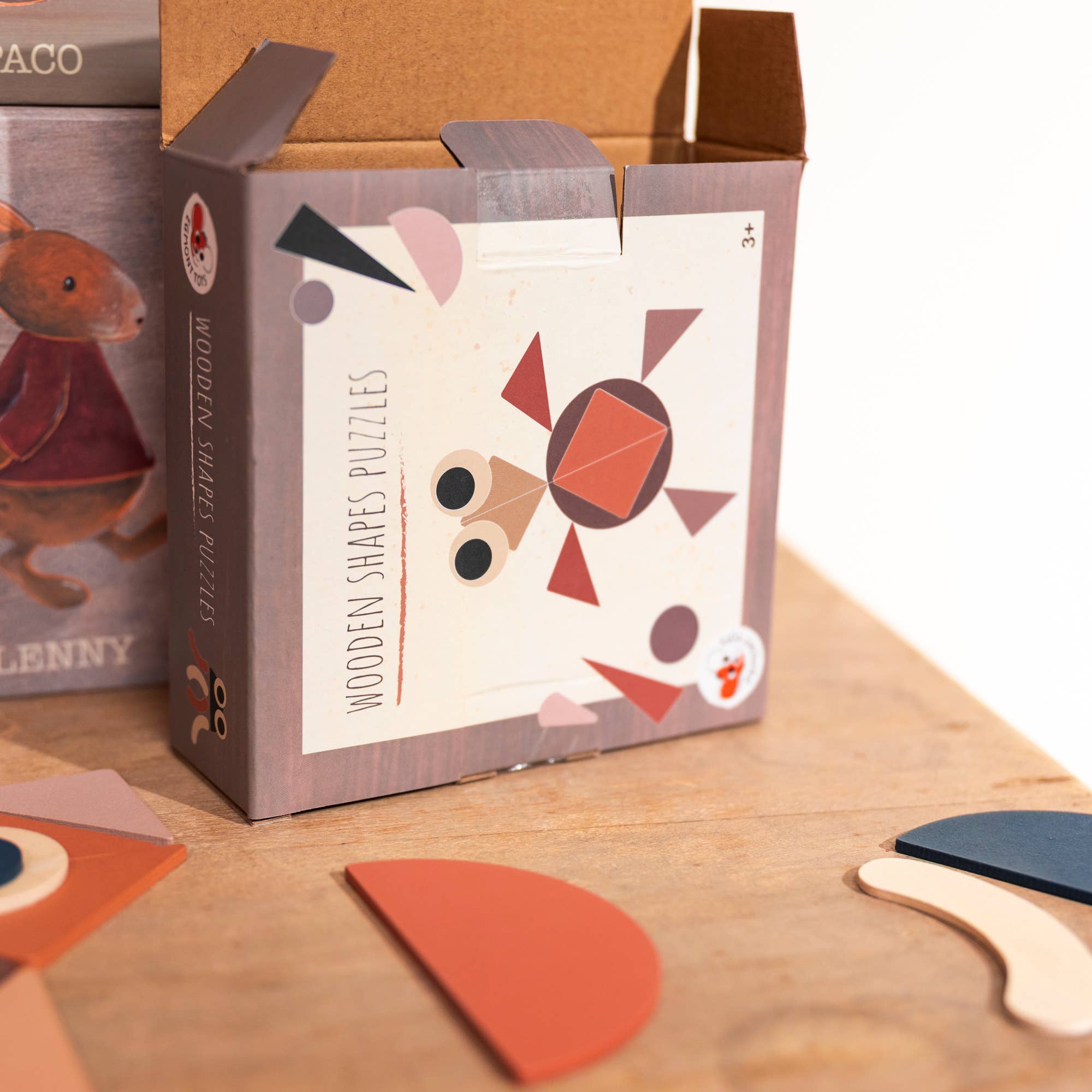 Wooden Shapes Puzzle Egmont