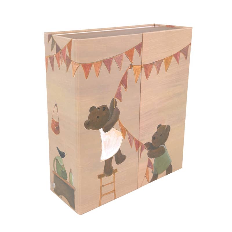 Wooden Wardrobe with Bear Egmont