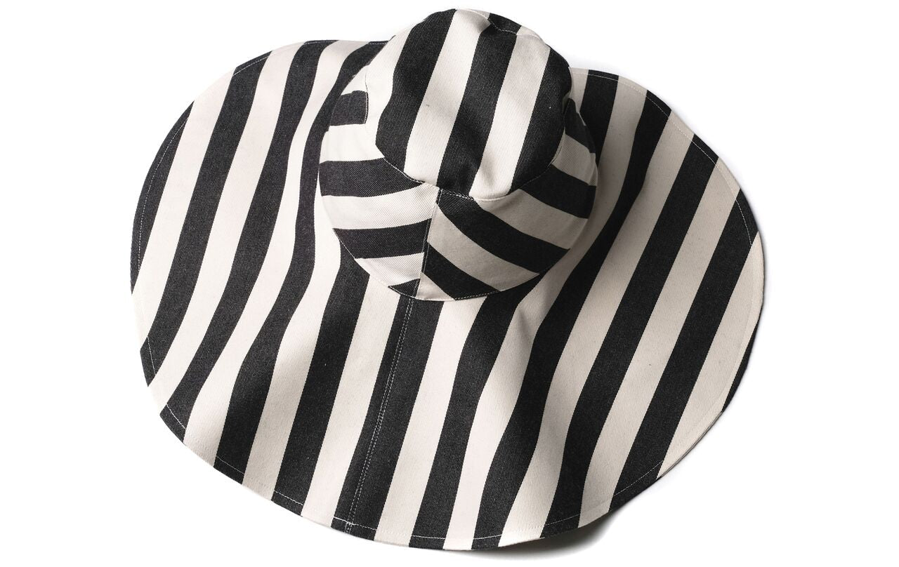 Carolina Black Stripes Hat HatWolf & RitaTAYLOR + MAX