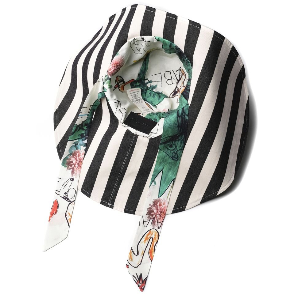 Carolina Black Stripes Hat HatWolf & RitaTAYLOR + MAX