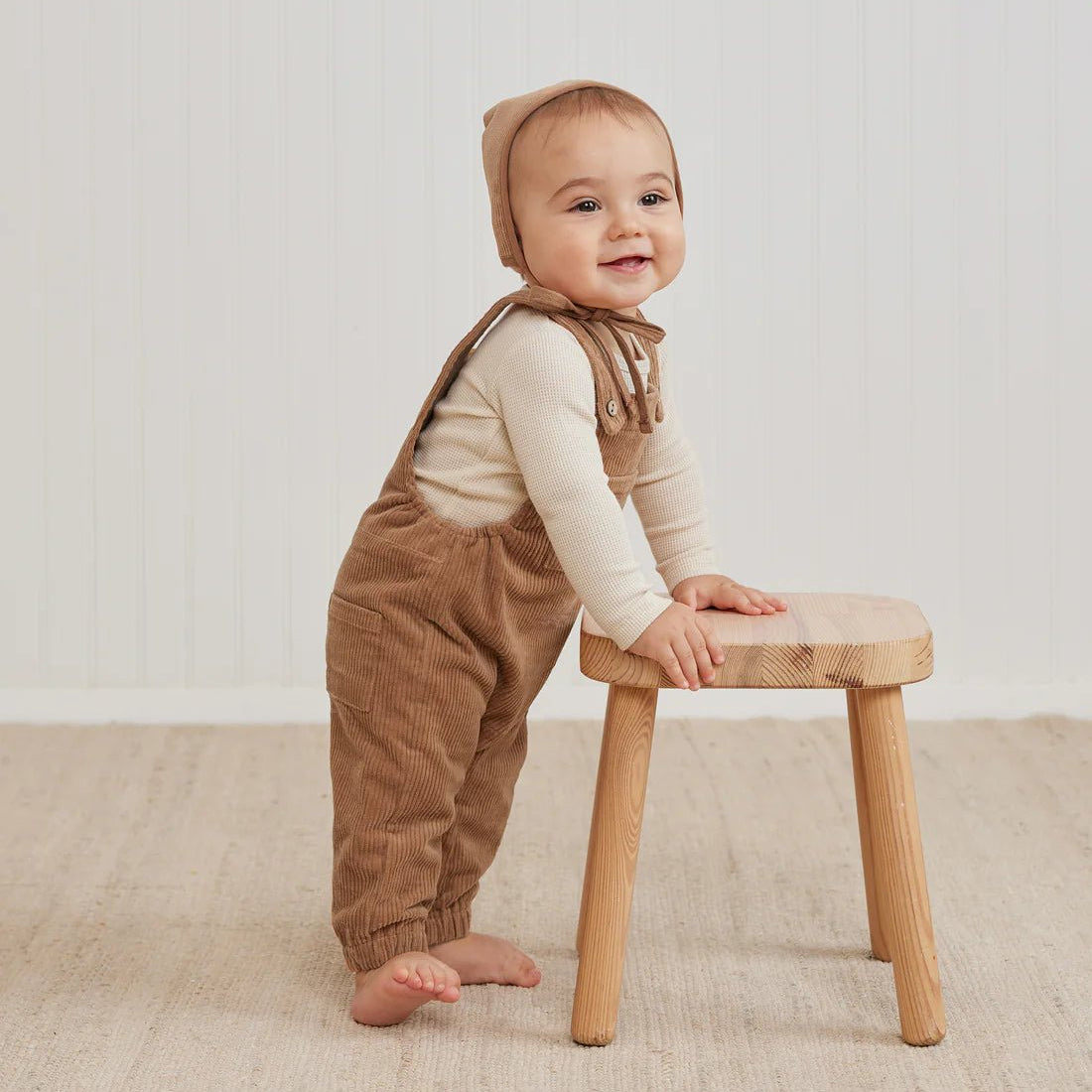 Corduroy Baby Overalls | Cinnamon Overallsquincy maeTAYLOR + MAX