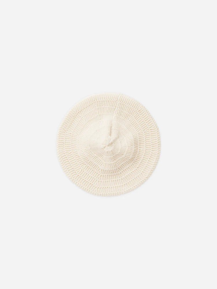 Crochet Beret | Natural HatRylee + CruTAYLOR + MAX