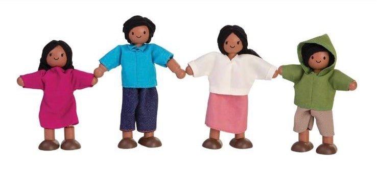 Doll Family | Spanish Family Wooden toysplantoysTAYLOR + MAX