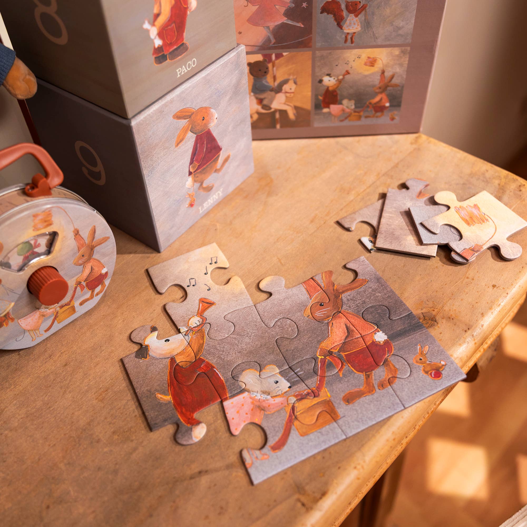 4 Puzzles Friends Egmont
