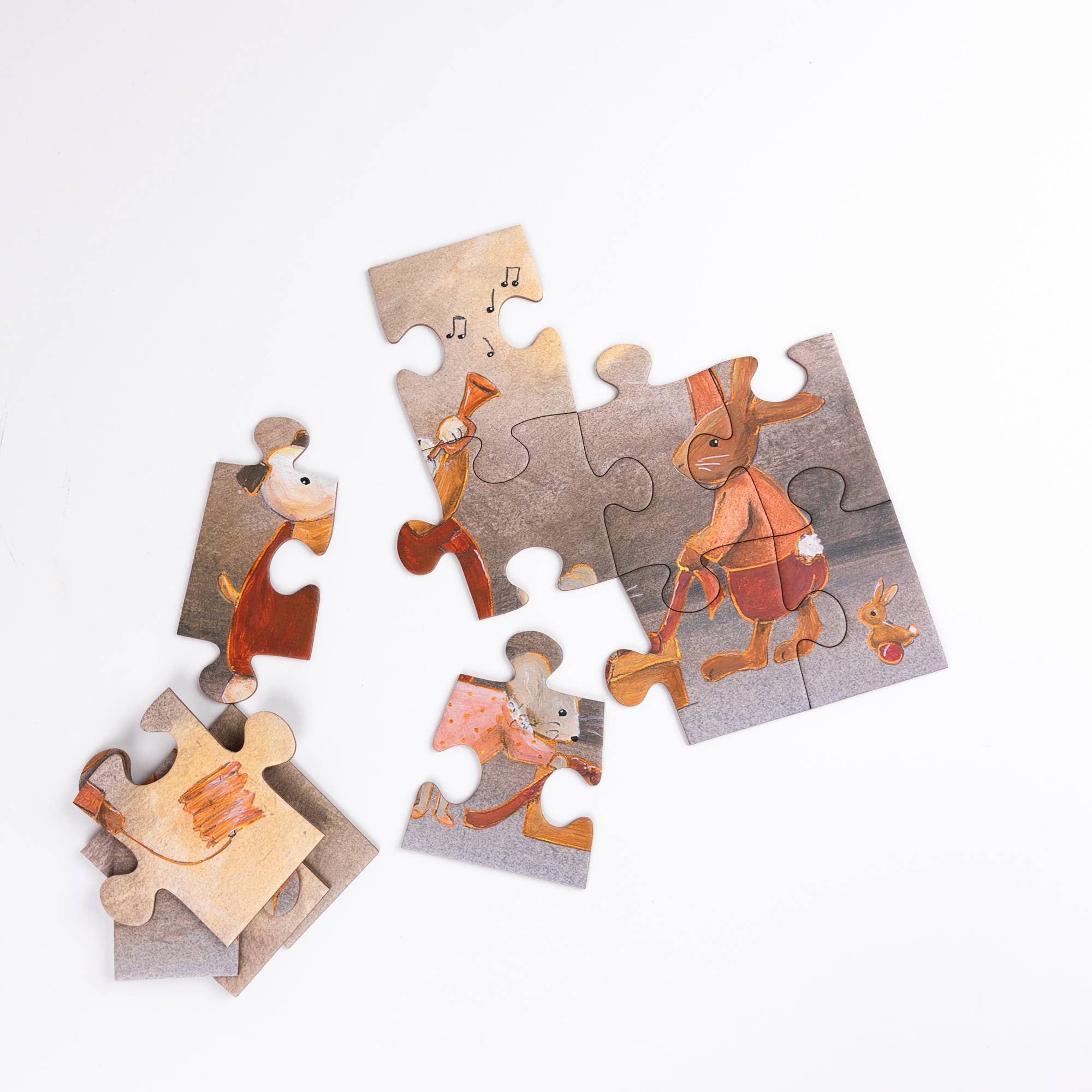 4 Puzzles Friends Egmont