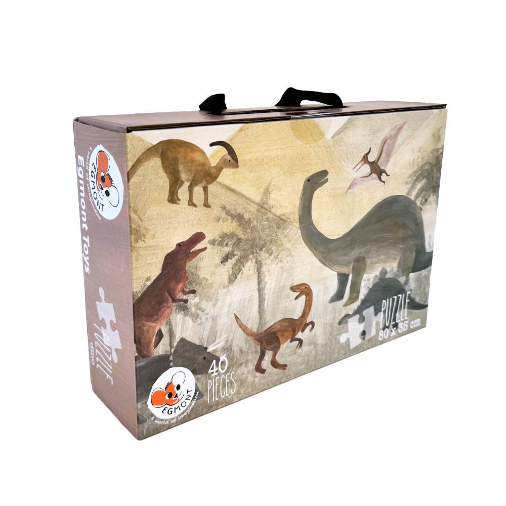 40 - piece Floor Puzzle: Dino EgmontTAYLOR + MAX