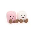 Amuseables Pink & White Marshmallows Stuffed AnimalsJellycatTAYLOR + MAX
