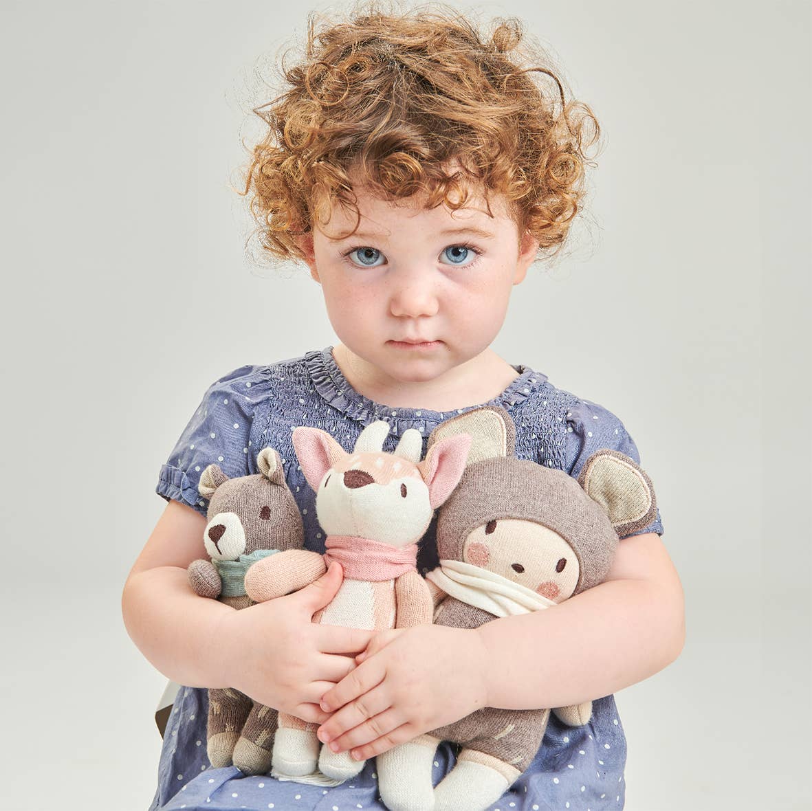 Baby Beau Knitted Doll DollThreadbear Design USTAYLOR + MAX